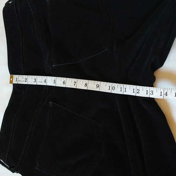 Universal Thread Black Velvet Velour High-Rise Skinny Pants Size 10/30R - Picture 13 of 17